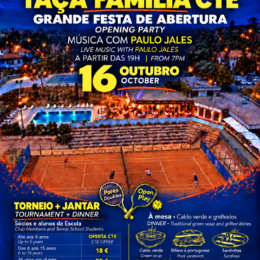 TAÇA FAMILIA CTE | FESTA ABERTURA